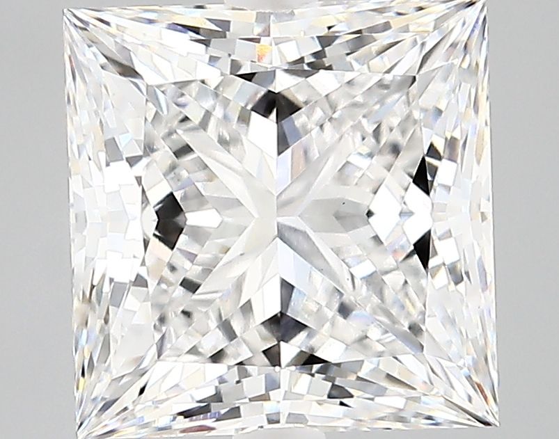 4.14 ct. princess Lab Grown Diamond front image