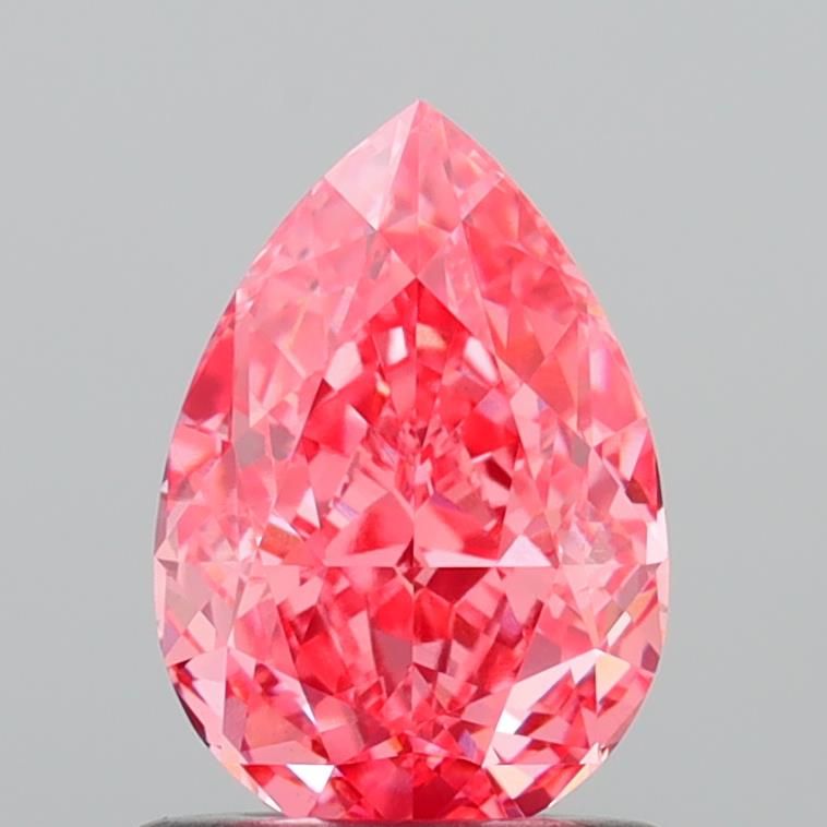 1.08 CT Fancy Vivid Pink PEAR