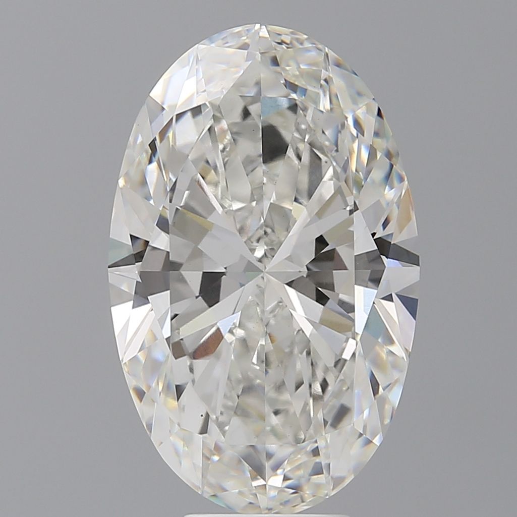 8.02 ct. oval Lab Grown Diamond front image