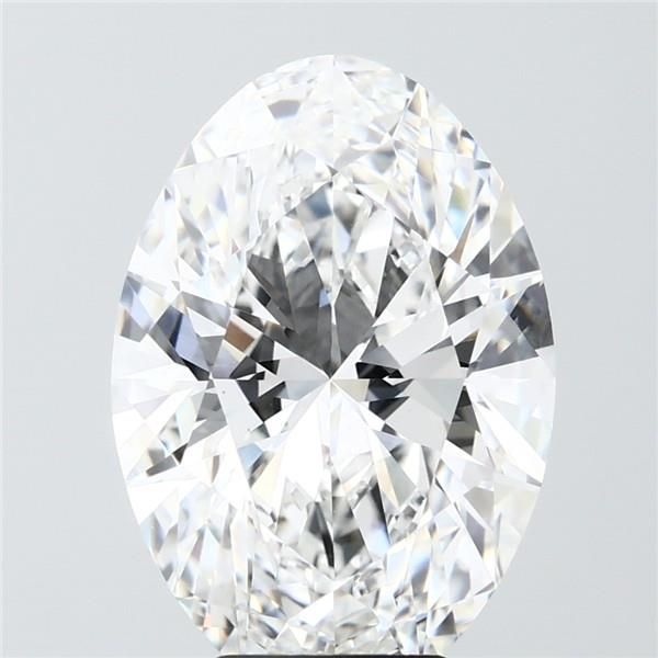 6.02 ct. oval Lab Grown Diamond front image