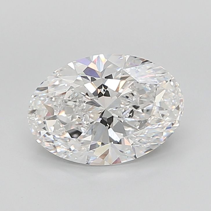6.06 ct. oval Lab Grown Diamond front image