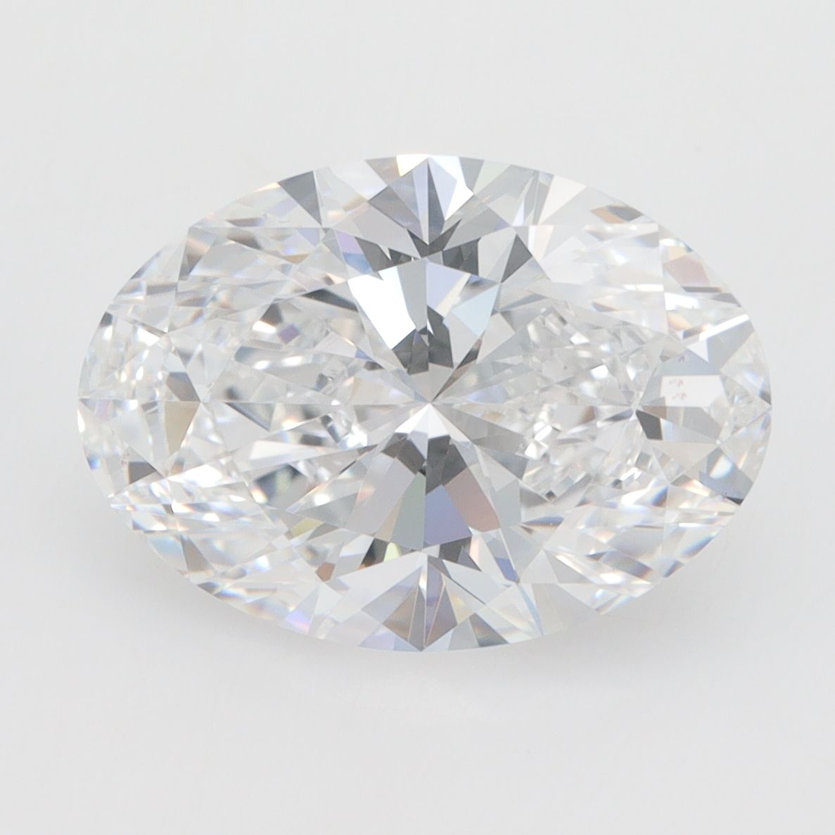 3.09 ct. oval Lab Grown Diamond front image