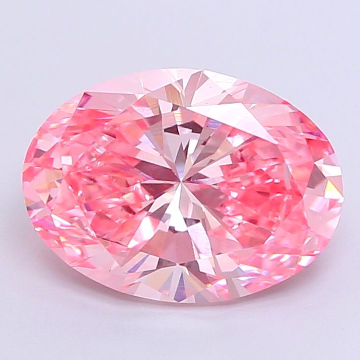 3.09 ct. oval Lab Grown Diamond front image