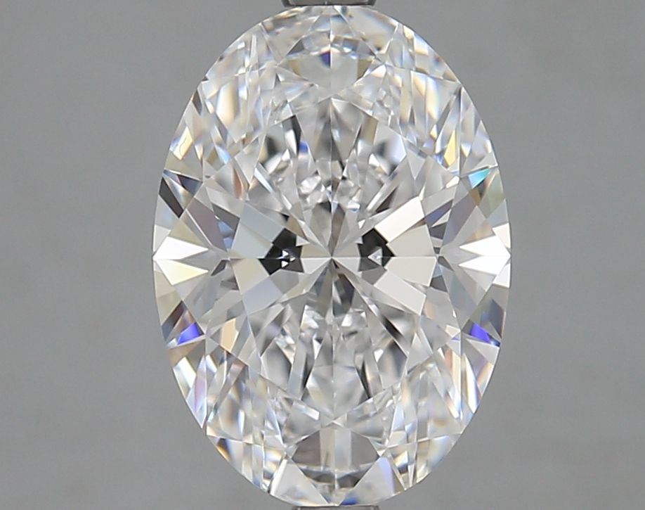 3.20 ct. oval Lab Grown Diamond front image