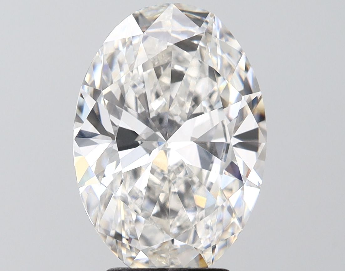 4.05 ct. oval Lab Grown Diamond front image
