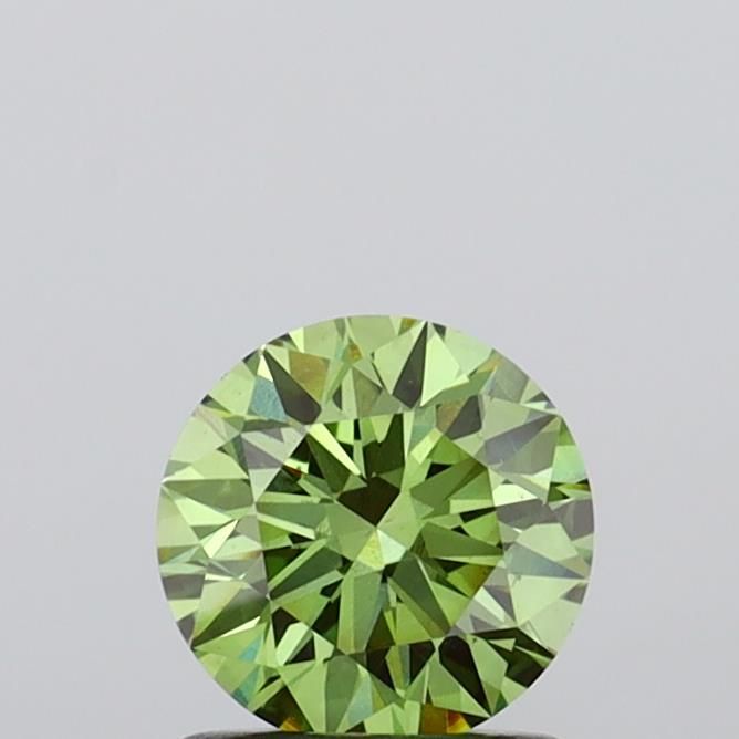 1.01 CT Fancy Vivid Green ROUND