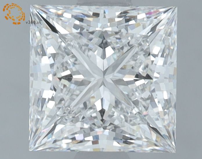 1.41 ct. princess Lab Grown Diamond front image