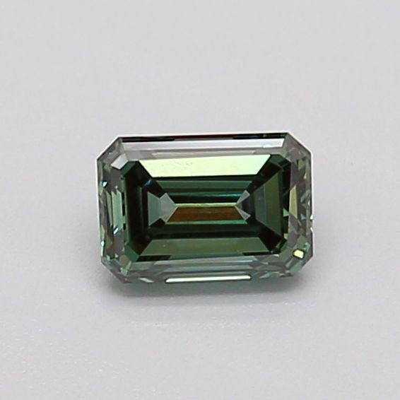 0.41 CT Fancy Vivid Green EMERALD