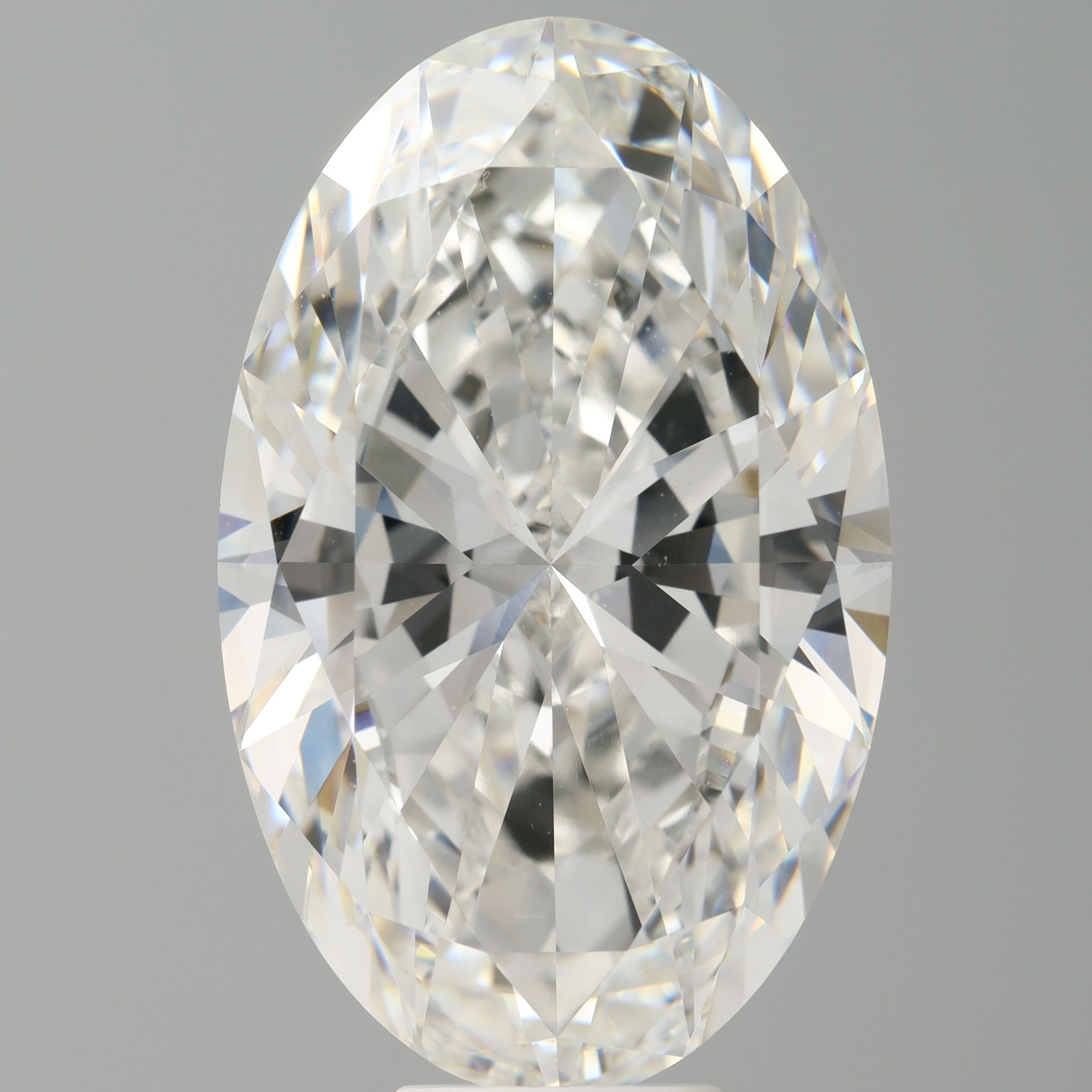 11.08 ct. oval Lab Grown Diamond front image