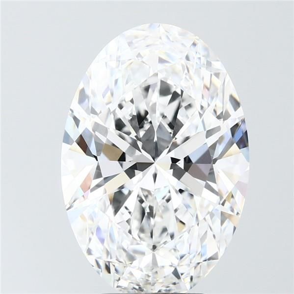 6.09 ct. oval Lab Grown Diamond front image