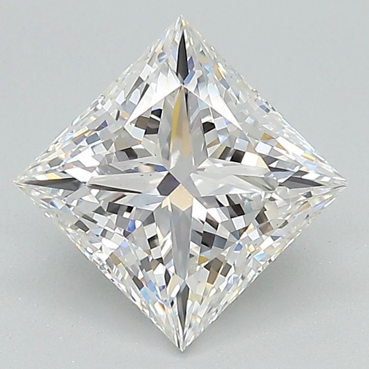 2.02 ct. princess Lab Grown Diamond front image
