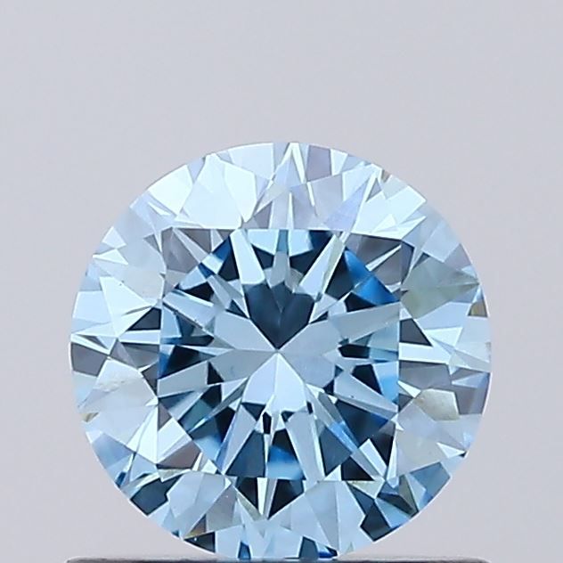 0.75 CT Fancy Vivid Blue ROUND