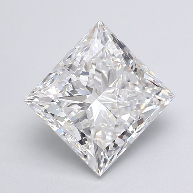 5.21 ct. princess Lab Grown Diamond front image