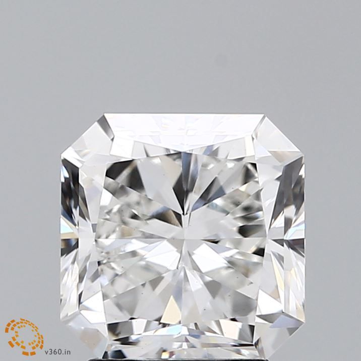 3.01 ct lab-grown Square radiant Diamond