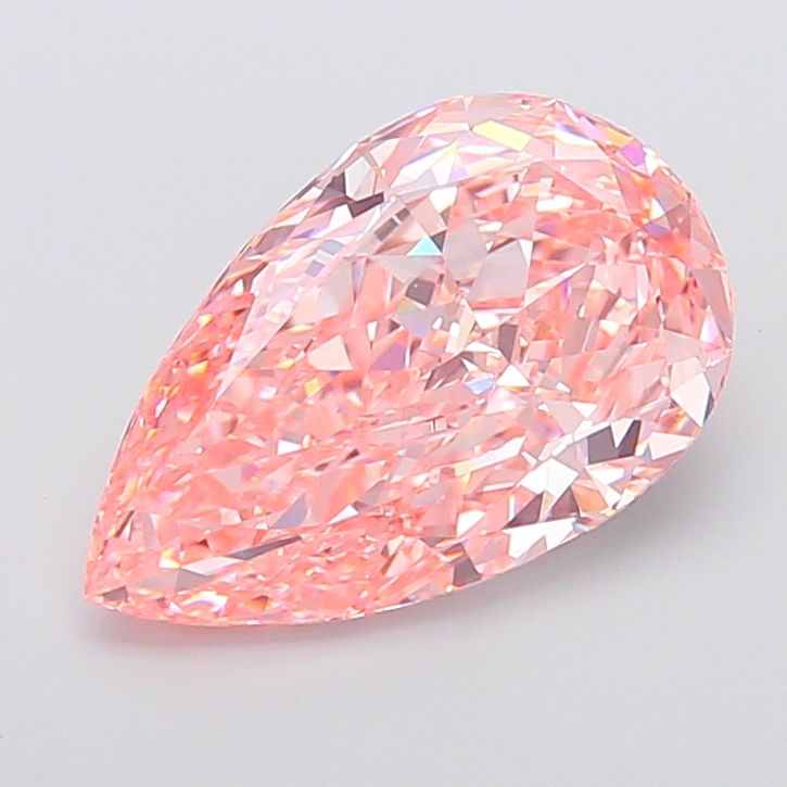 8.27 ct. pear Lab Grown Diamond front image