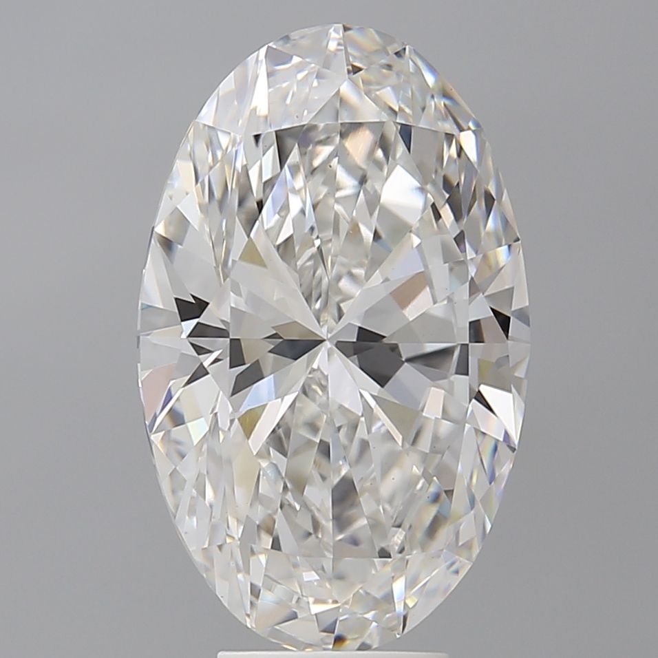 6.59 ct. oval Lab Grown Diamond front image