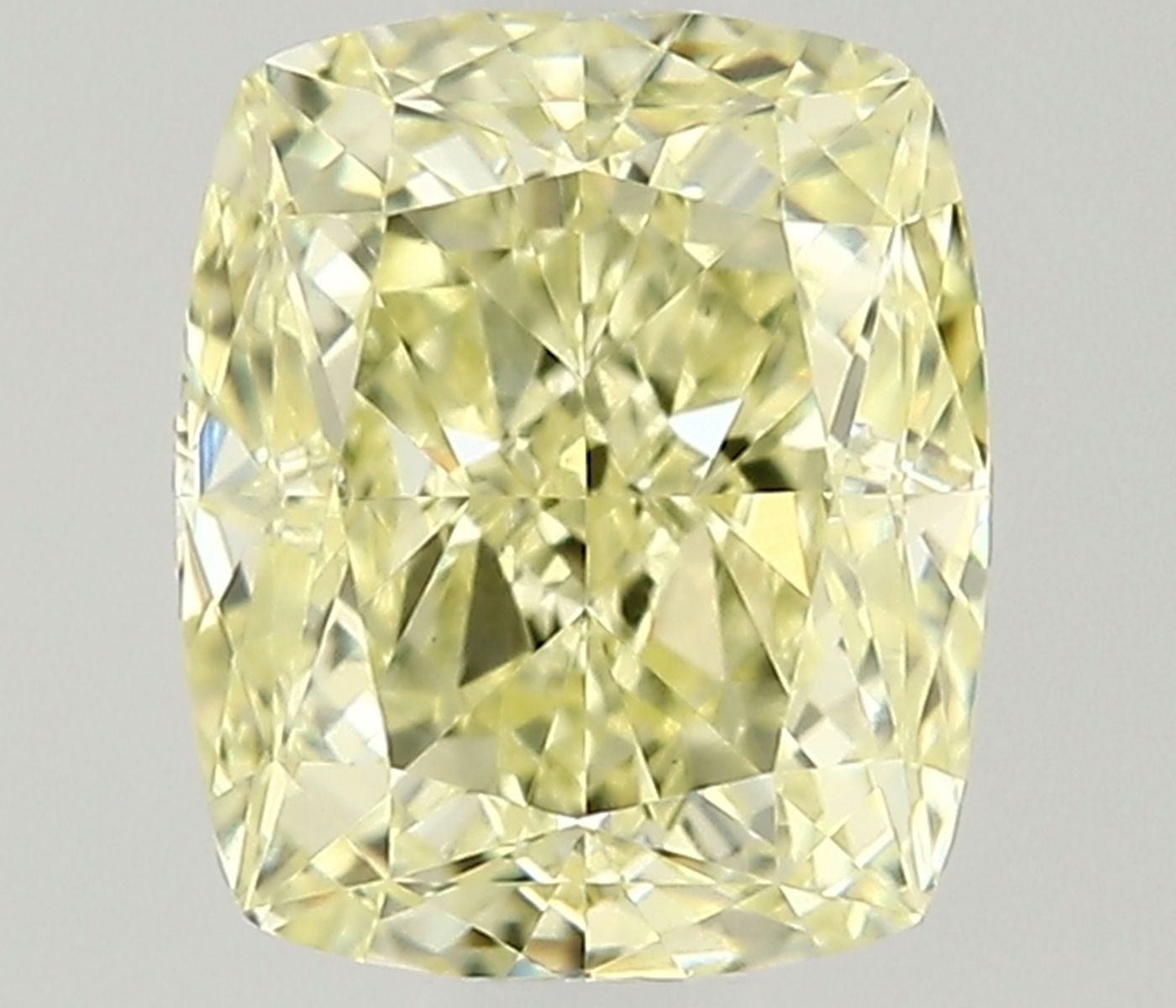 Diament 0.52 ct Fancy Light Yellow/VS1