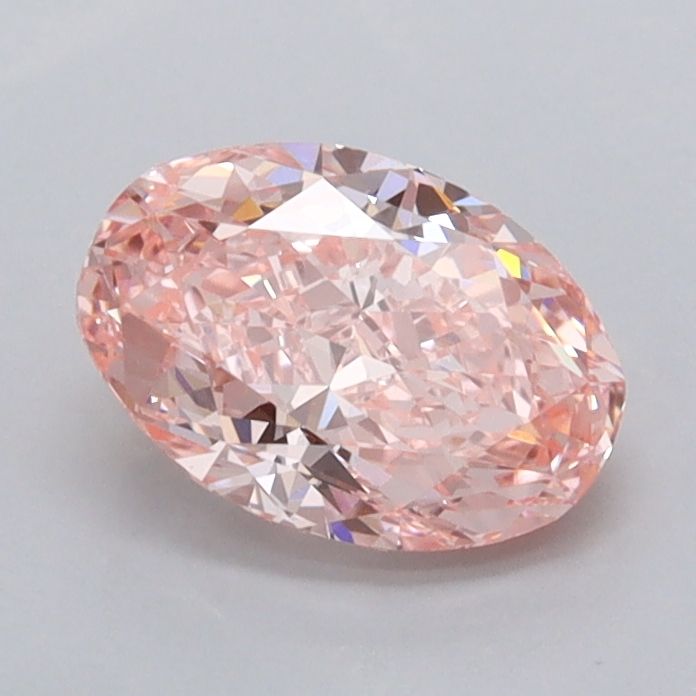 1.09 CT Fancy Vivid Pink OVAL