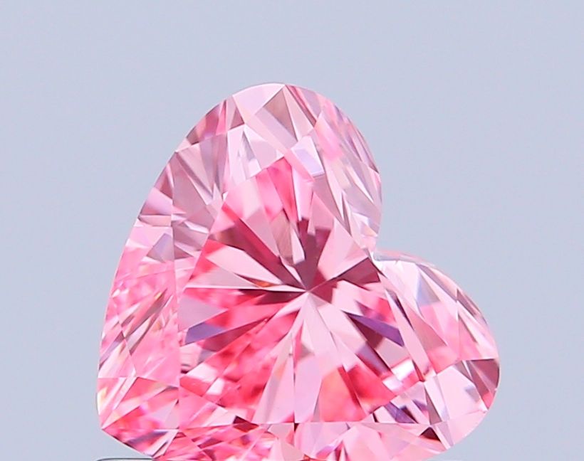 0.75 ct. heart Lab Grown Diamond front image