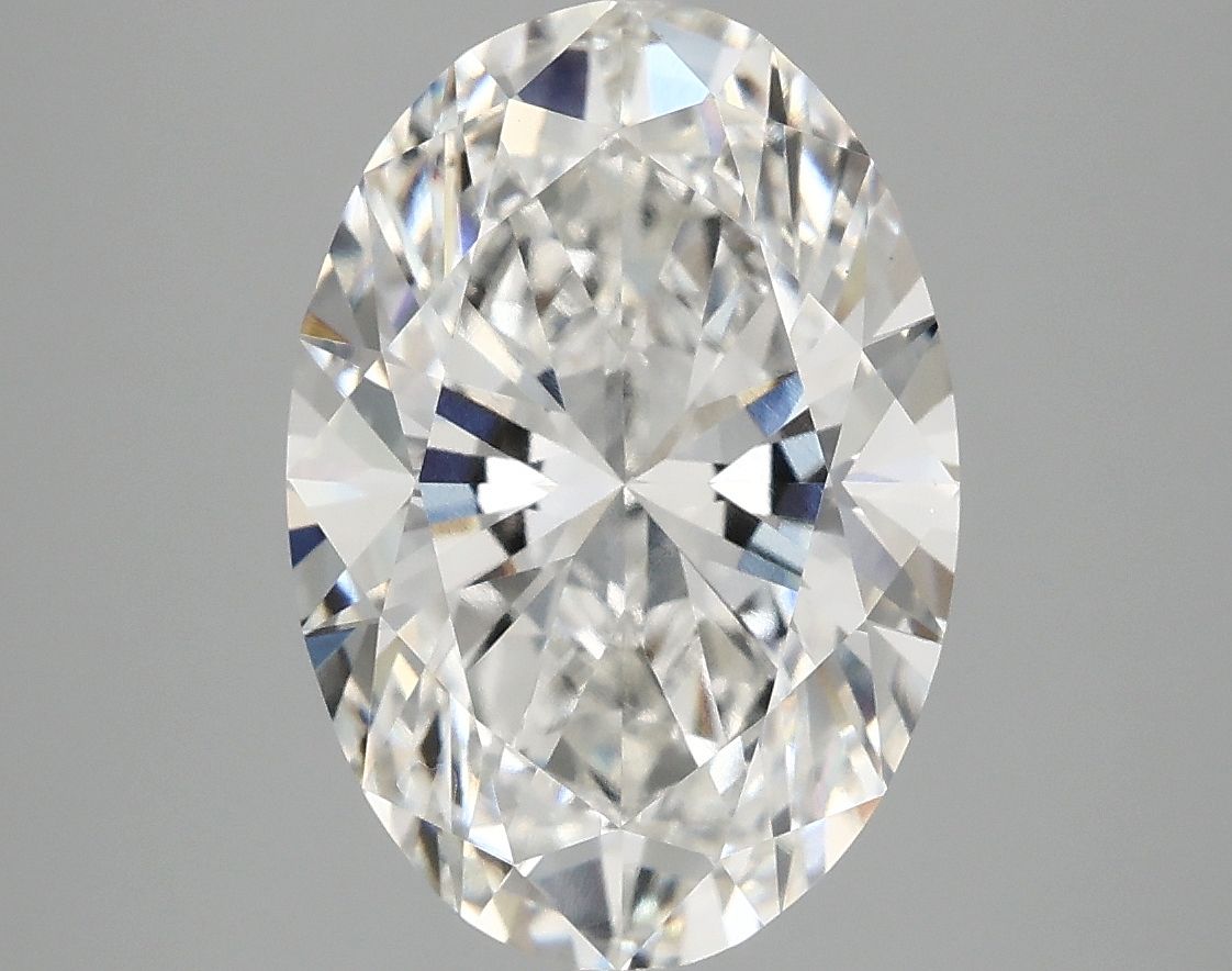 4.10 ct. oval Lab Grown Diamond front image