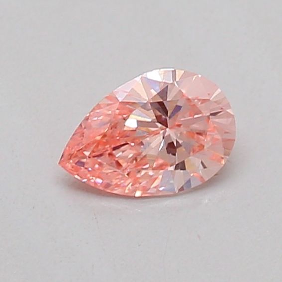 0.18 CT Fancy Vivid Pink PEAR