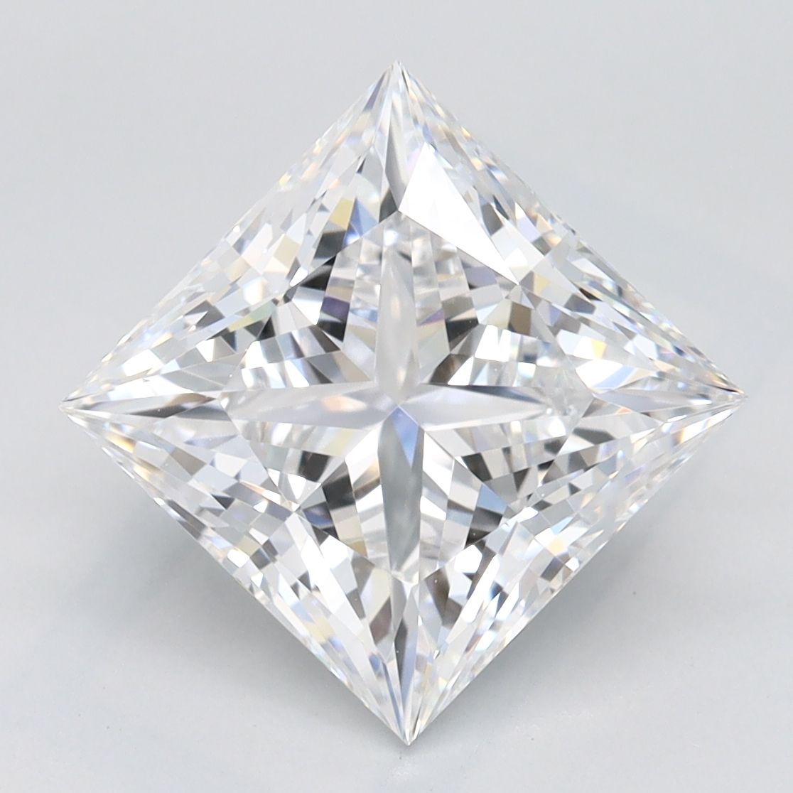 3.20 ct. princess Lab Grown Diamond front image