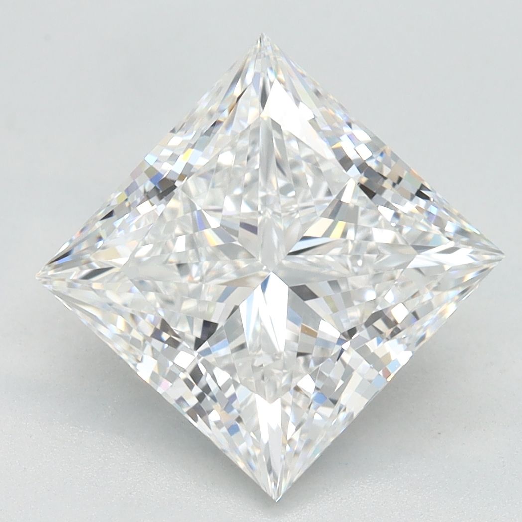 3.13 ct. princess Lab Grown Diamond front image