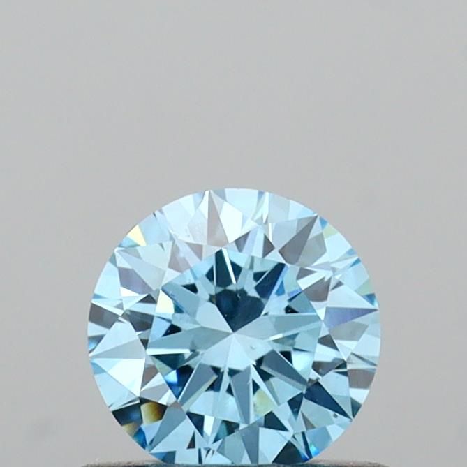 0.5 CT Fancy Vivid Blue ROUND
