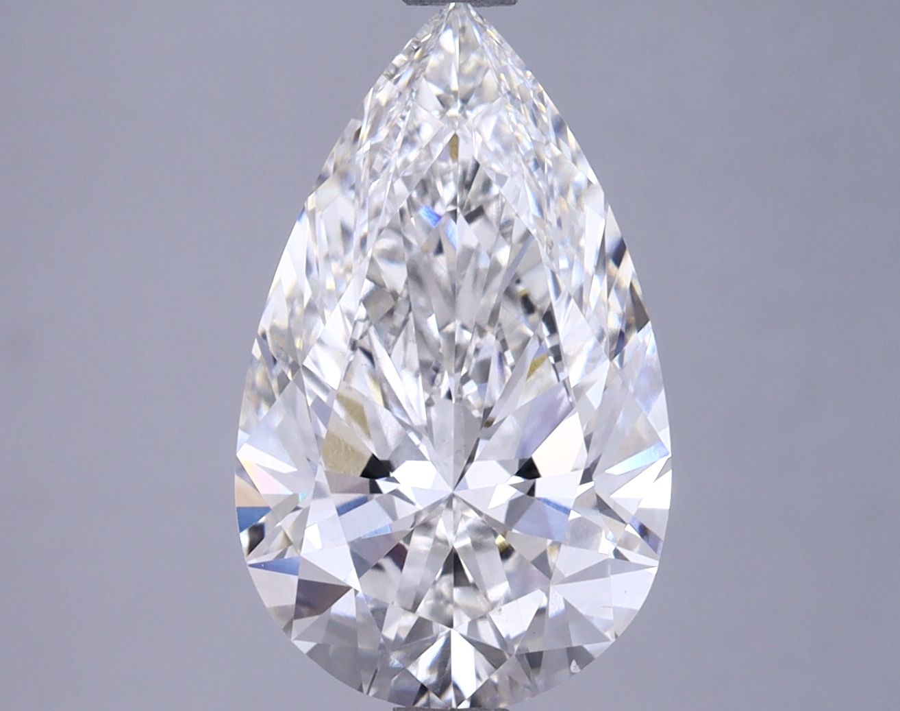 3.64 ct. pear Lab Grown Diamond front image