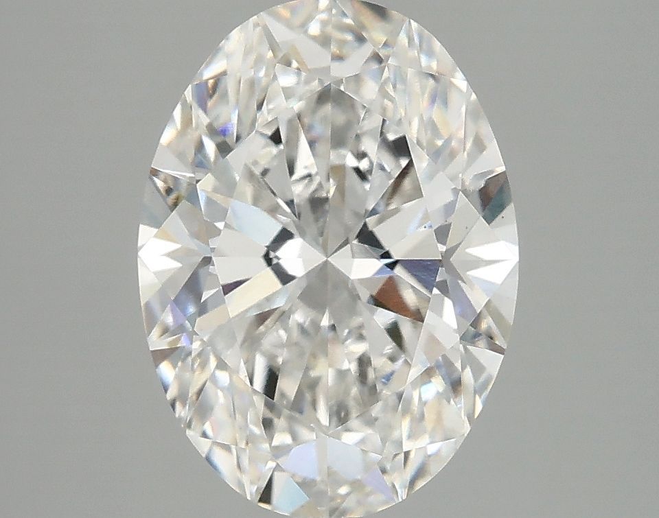 3.02 ct. oval Lab Grown Diamond front image