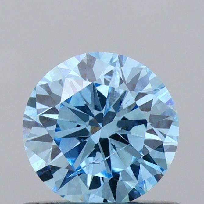 0.61 CT Fancy Vivid Blue ROUND