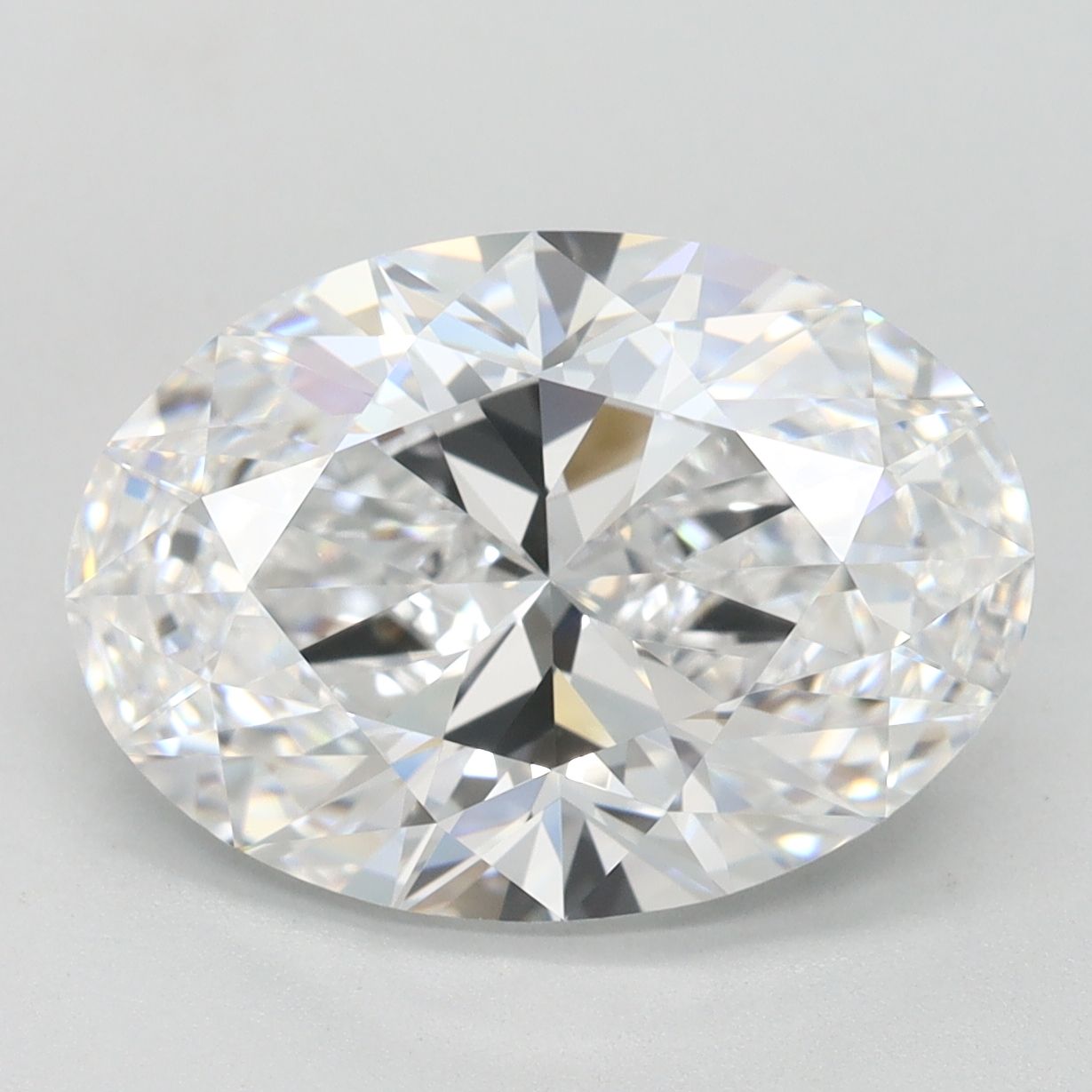 4.18 ct. oval Lab Grown Diamond front image