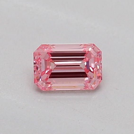 0.17 CT Fancy Vivid Pink EMERALD