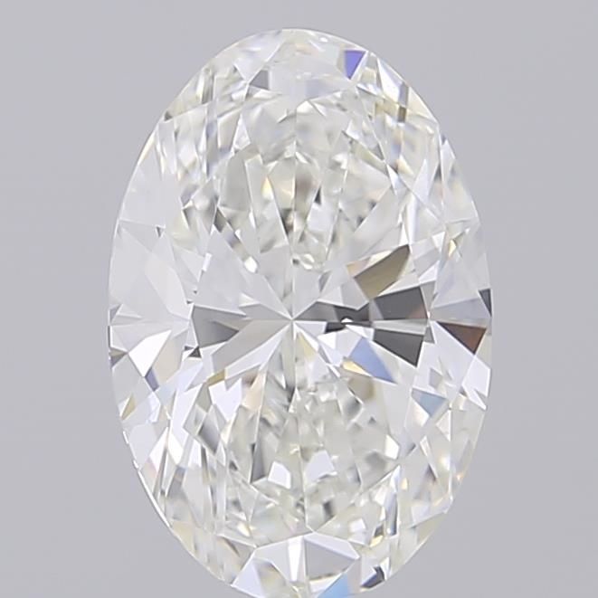 2.54 ct. oval Lab Grown Diamond front image