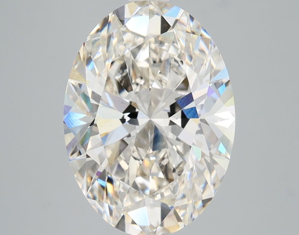 4.07 ct. oval Lab Grown Diamond front image