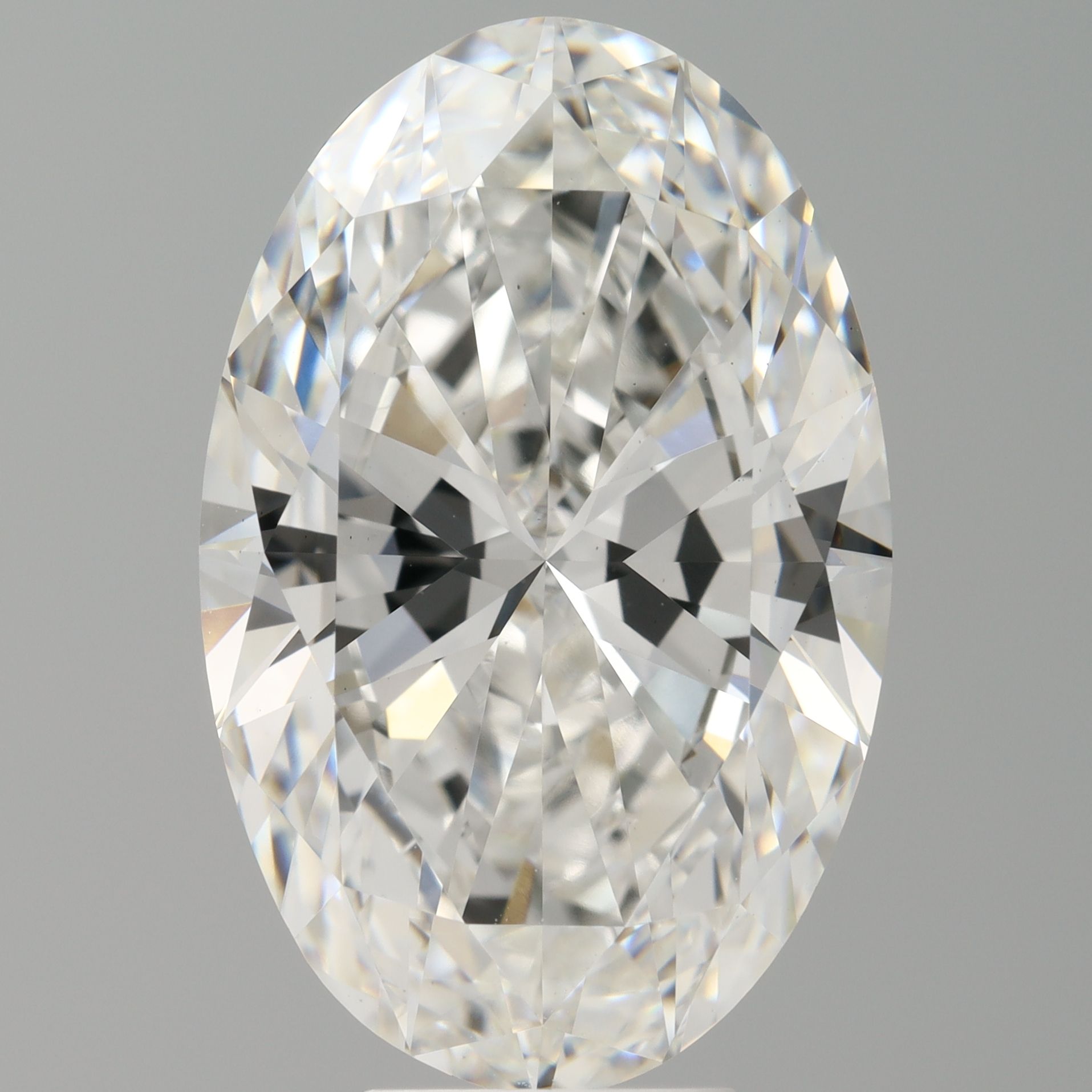 8.05 ct. oval Lab Grown Diamond front image
