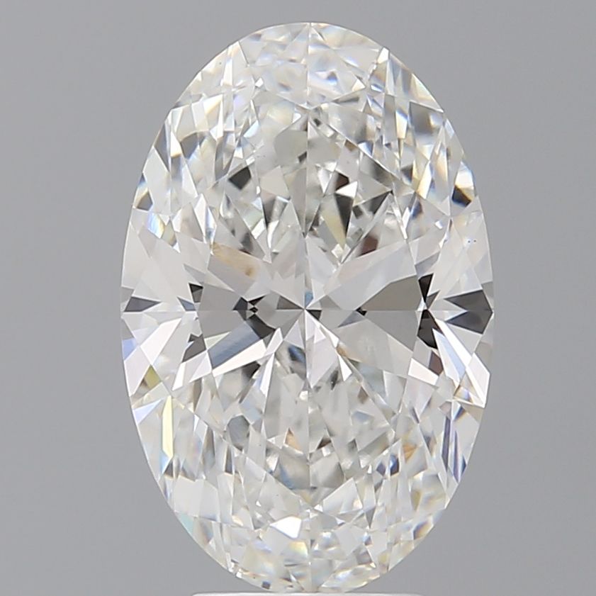 5.08 ct. oval Lab Grown Diamond front image