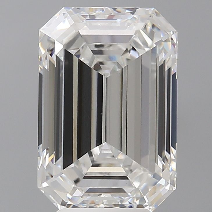 5.60 ct. emerald Lab Grown Diamond front image