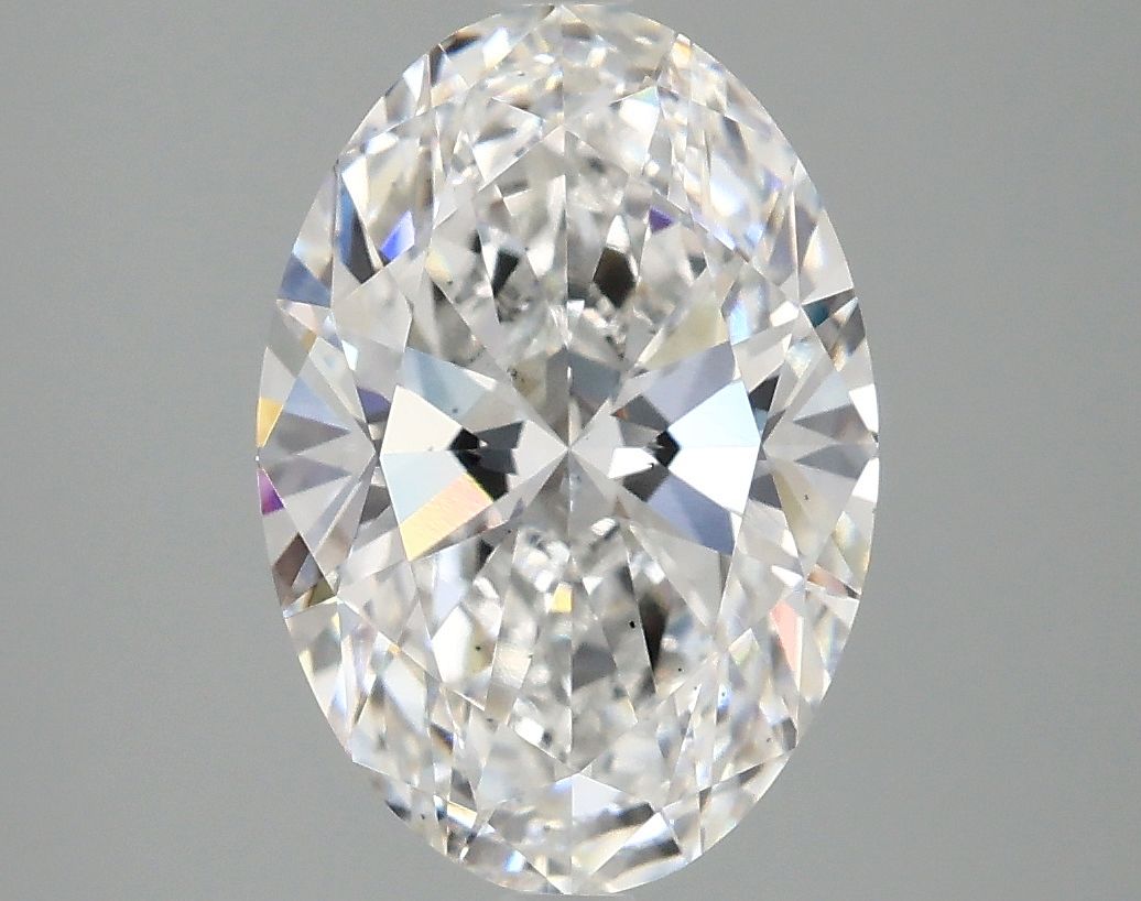 3.02 ct. oval Lab Grown Diamond front image