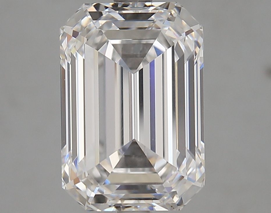 Diamant Émeraude 5.05 ct - Couleur D - Pureté VS1