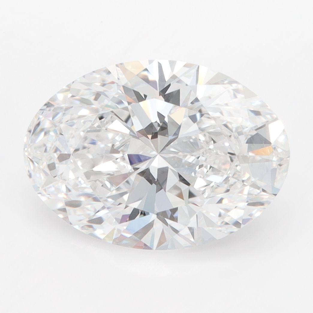 3.74 ct. oval Lab Grown Diamond front image
