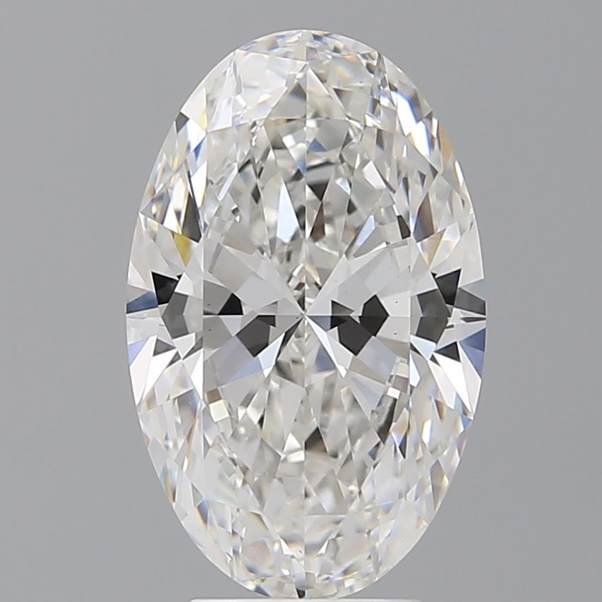 4.58 ct. oval Lab Grown Diamond front image