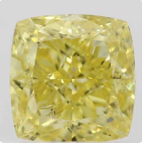 Diament 0.5 ct Fancy Intense Yellow/SI1
