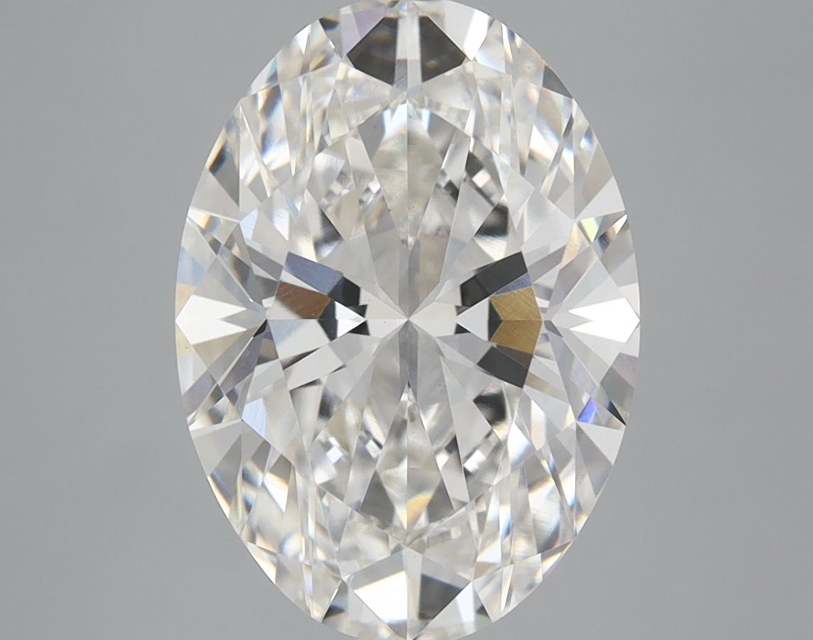 4.13 ct. oval Lab Grown Diamond front image