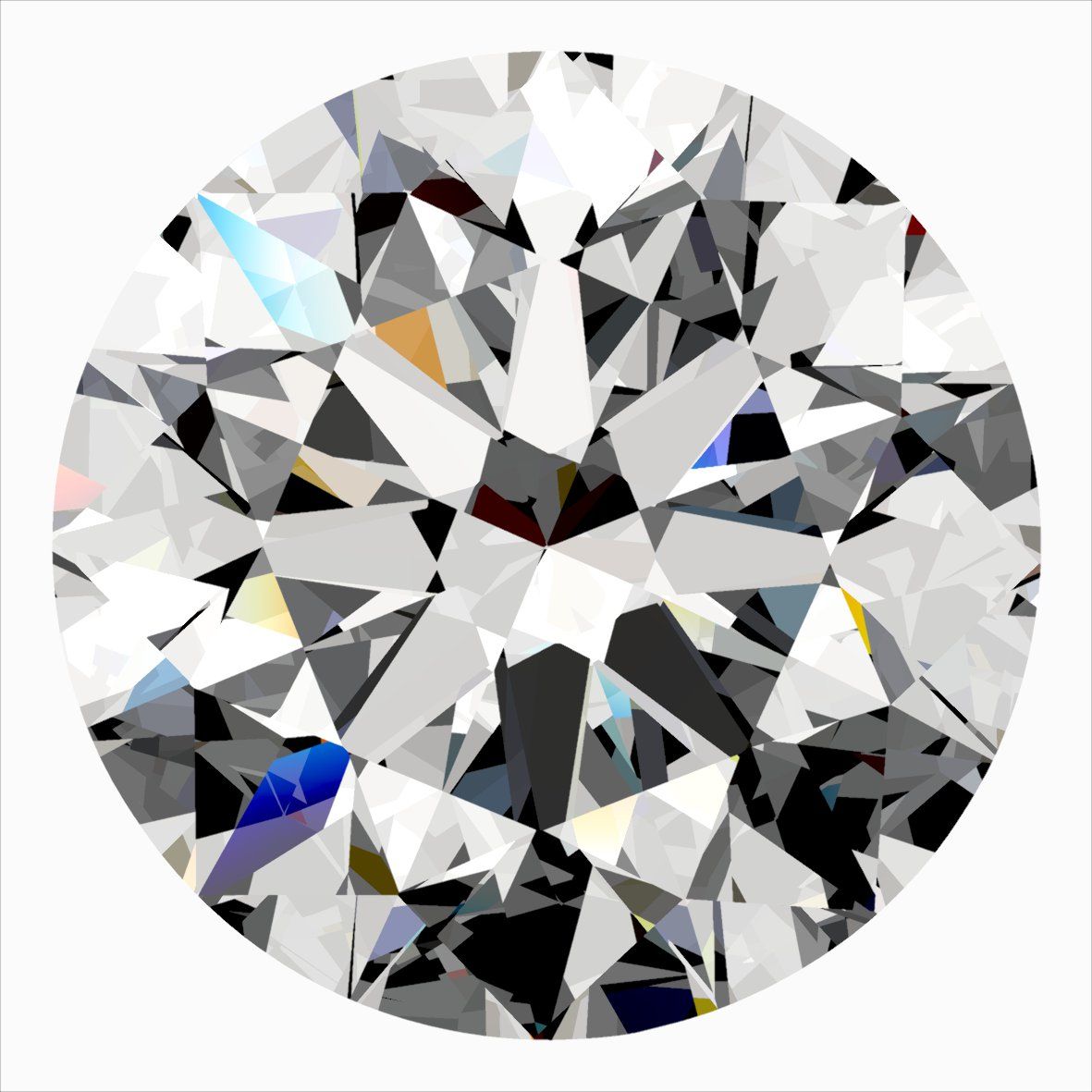 0.33 ct Round diamond