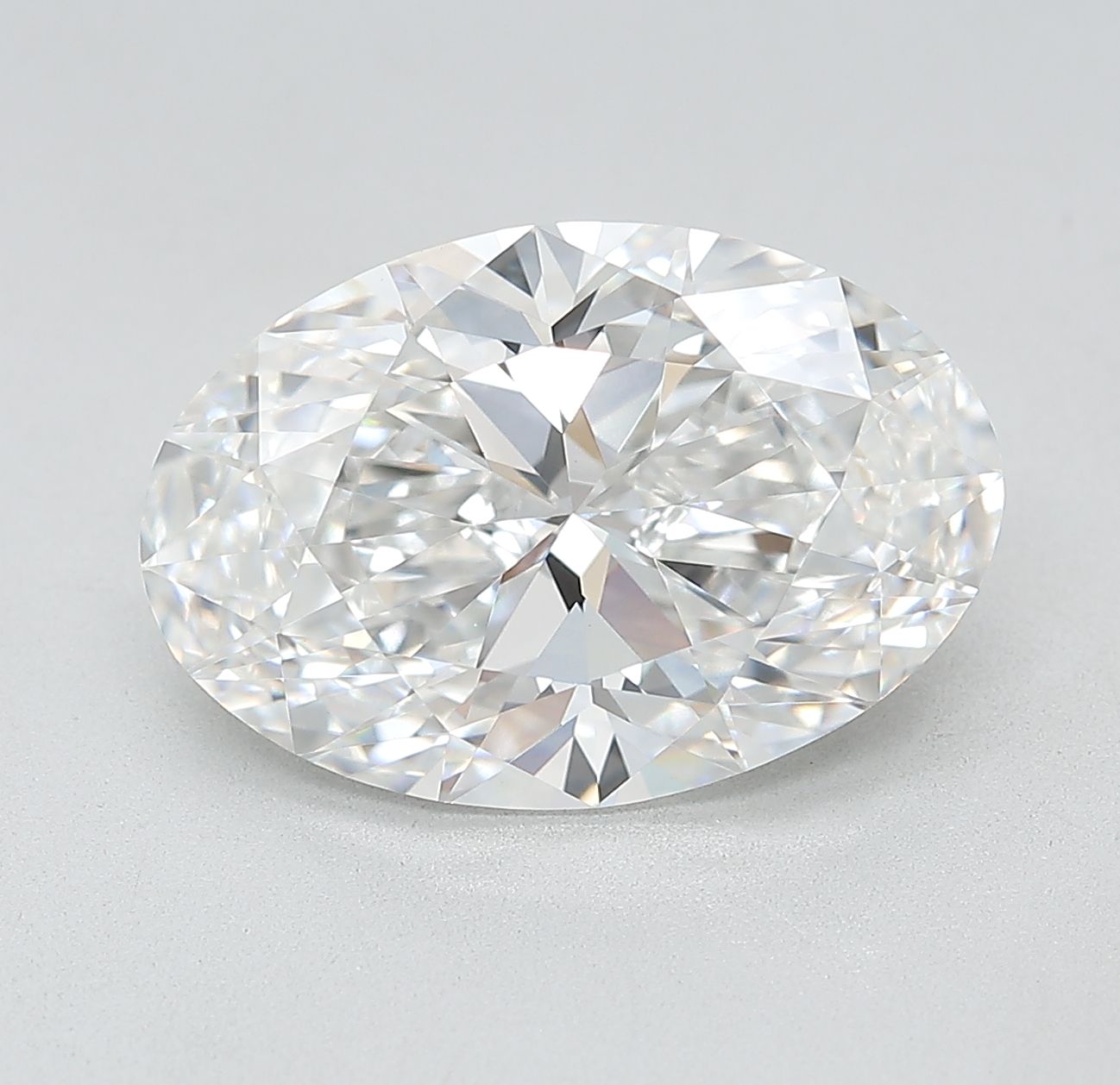 5.03 ct. oval Lab Grown Diamond front image