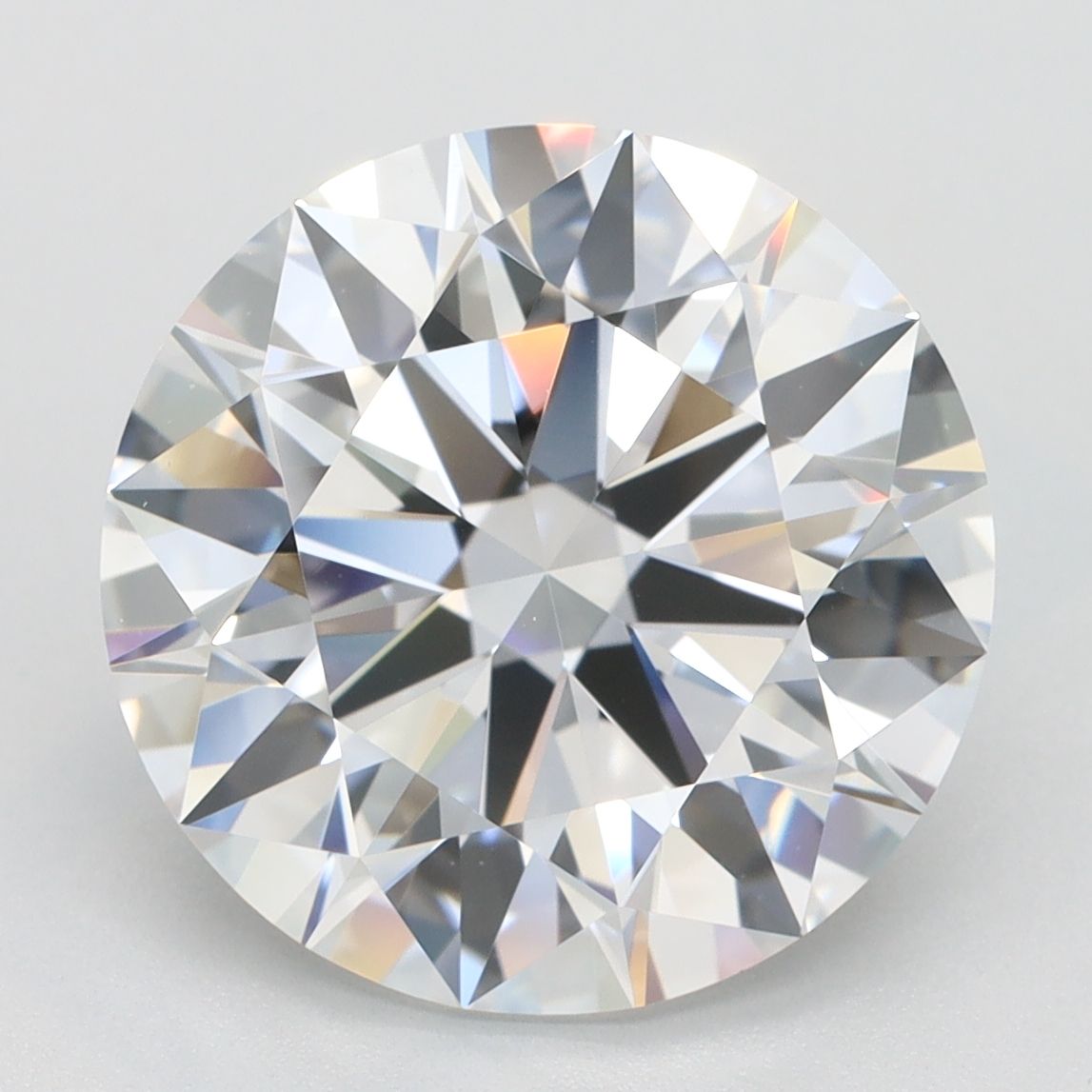 5.10 ct. round Lab Grown Diamond front image