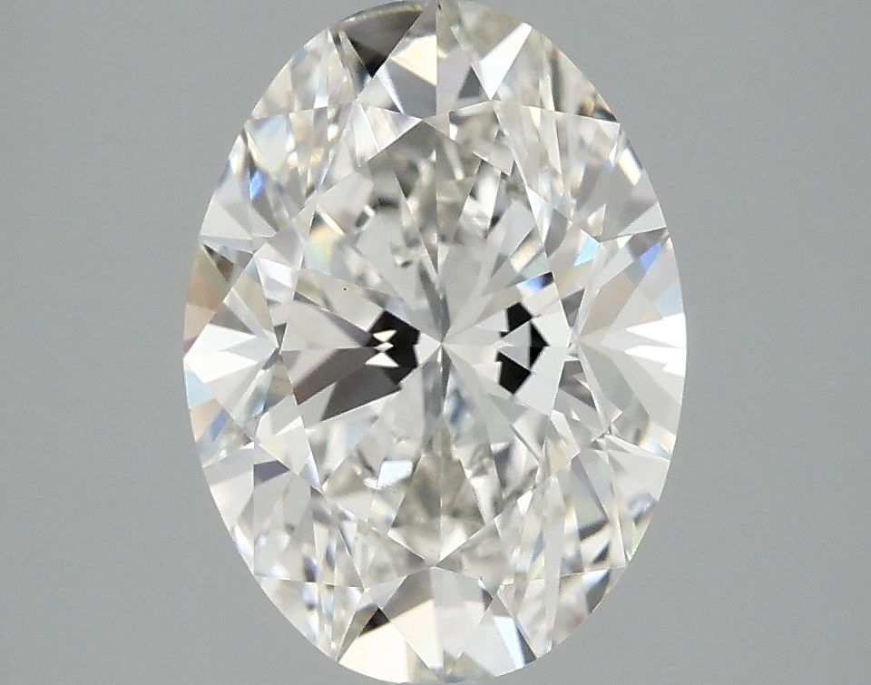 3.02 ct. oval Lab Grown Diamond front image