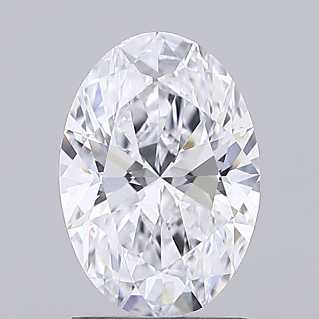 1.23 ct. oval Lab Grown Diamond front image