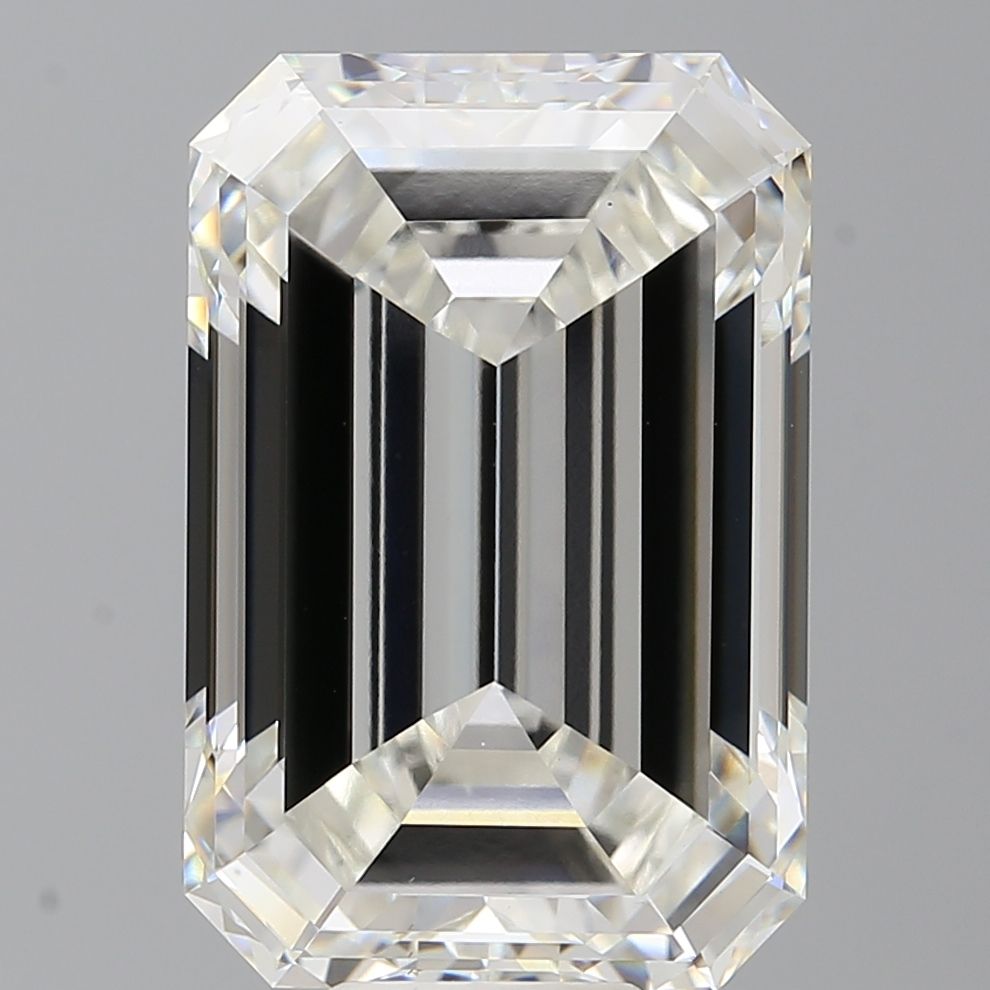 12.59 ct. emerald Lab Grown Diamond front image